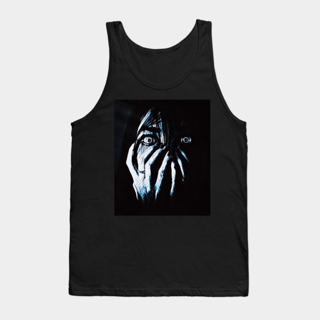 scary womens face Tank Top by Love My..